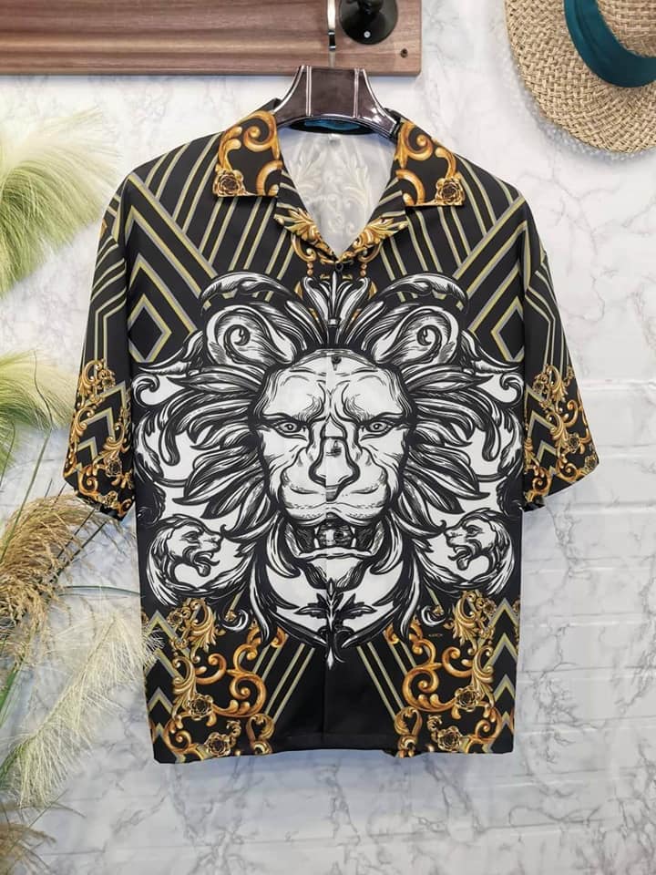 Lion face Digital Printed Shirt