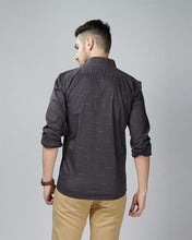 Load image into Gallery viewer, Gray color Zigzag Printed Casual Wear Shirt
