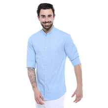 Load image into Gallery viewer, Polycotton Sky Blue color Full Sleeve Formal shirt

