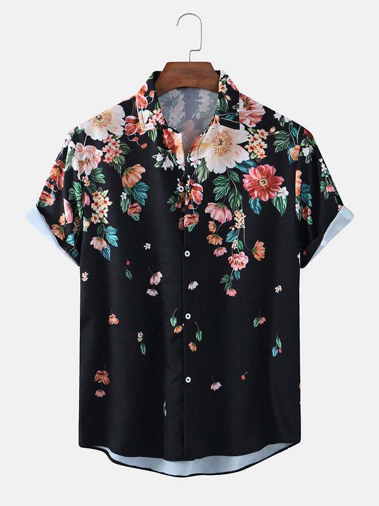 Floral Printed half Sleev shirt